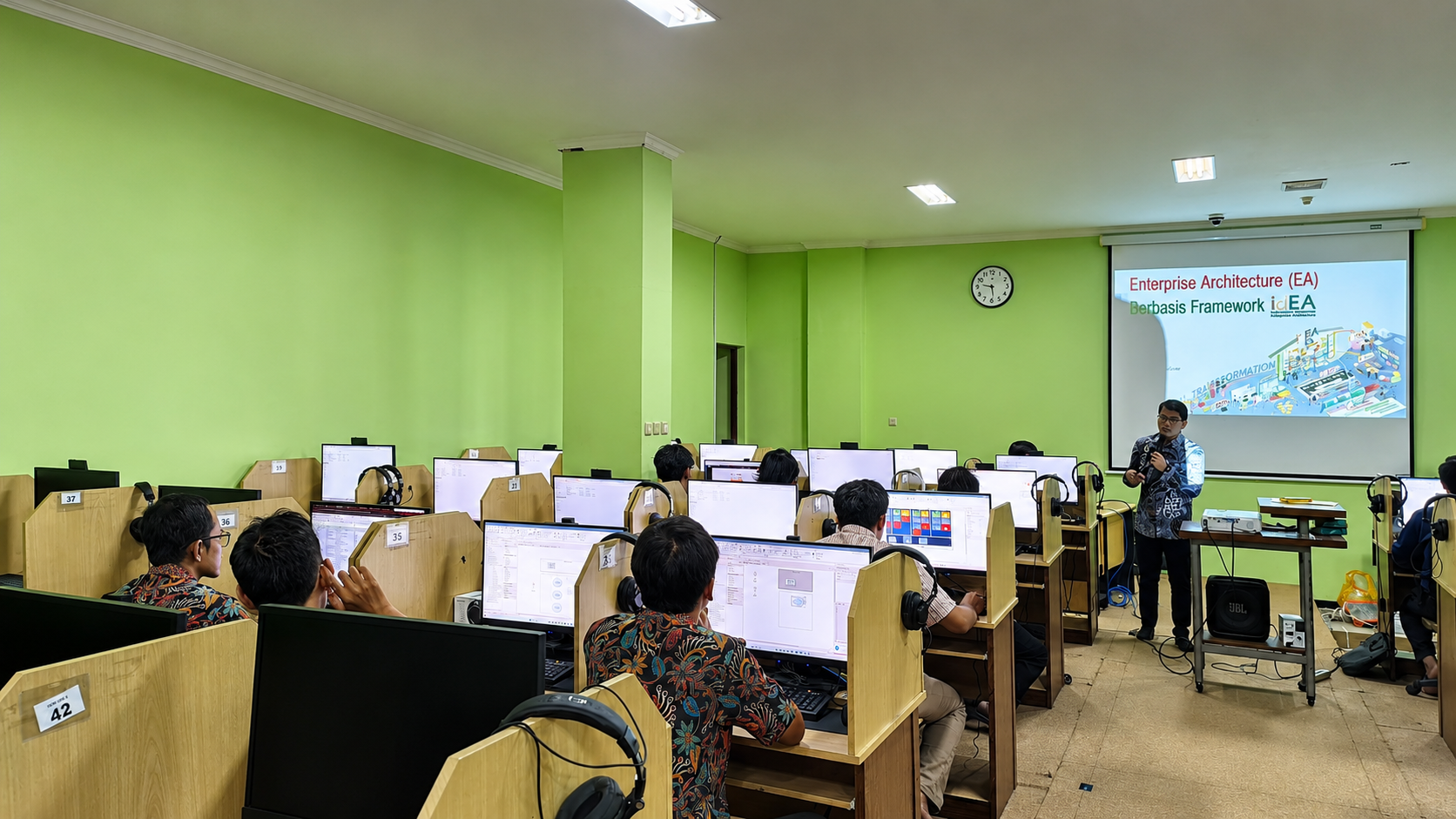 Workshop EA Universitas Brawijaya bersama Braindevs di TIK 3 Direktorat Teknologi Informasi