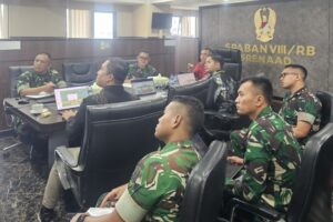 Diskusi persiapan Peta Proses Bisnis TNI AD bersama Spaban VIII/RB dan Braindevs